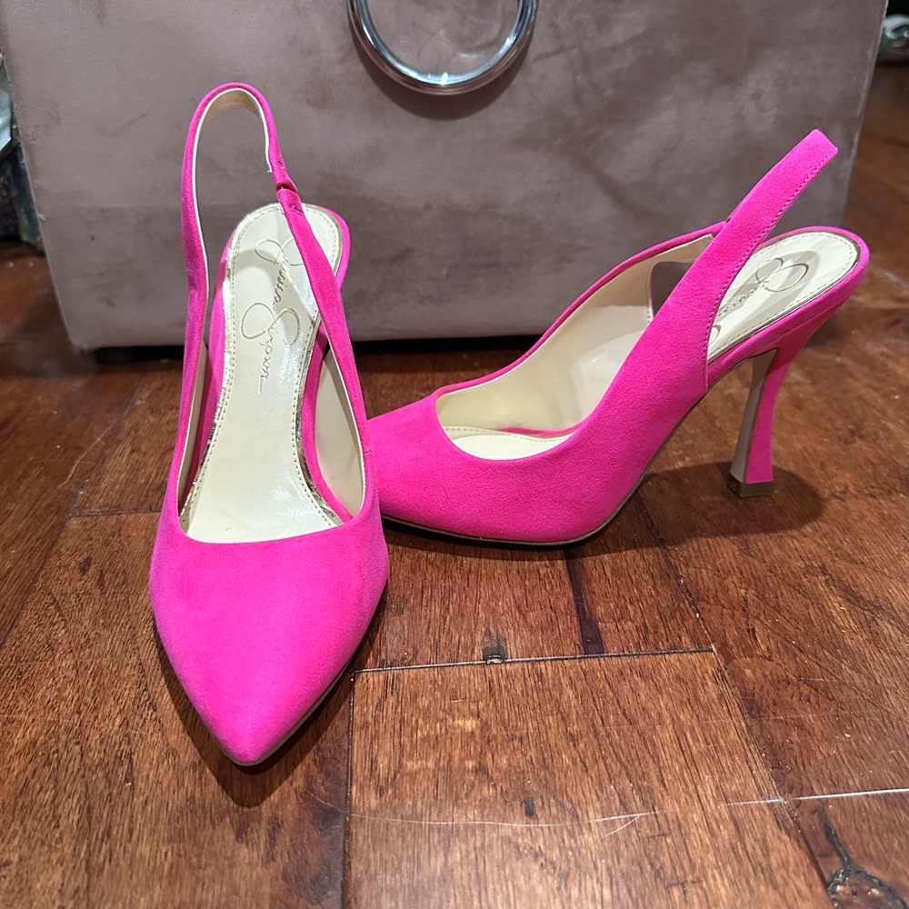 Jessica Simpson sling backs